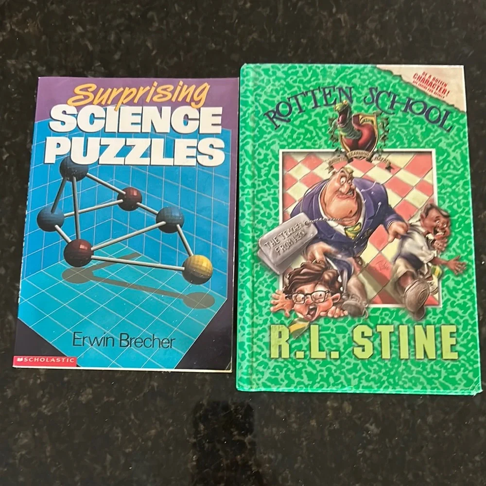 Scholastic Surprising Science Puzzles Book